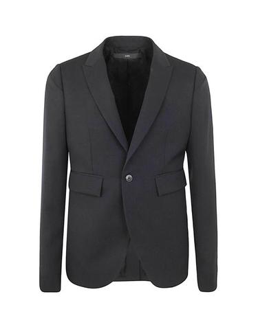 [해외직구] 22FW 사피오 수트 자켓 N55GABARDINE BLACK
