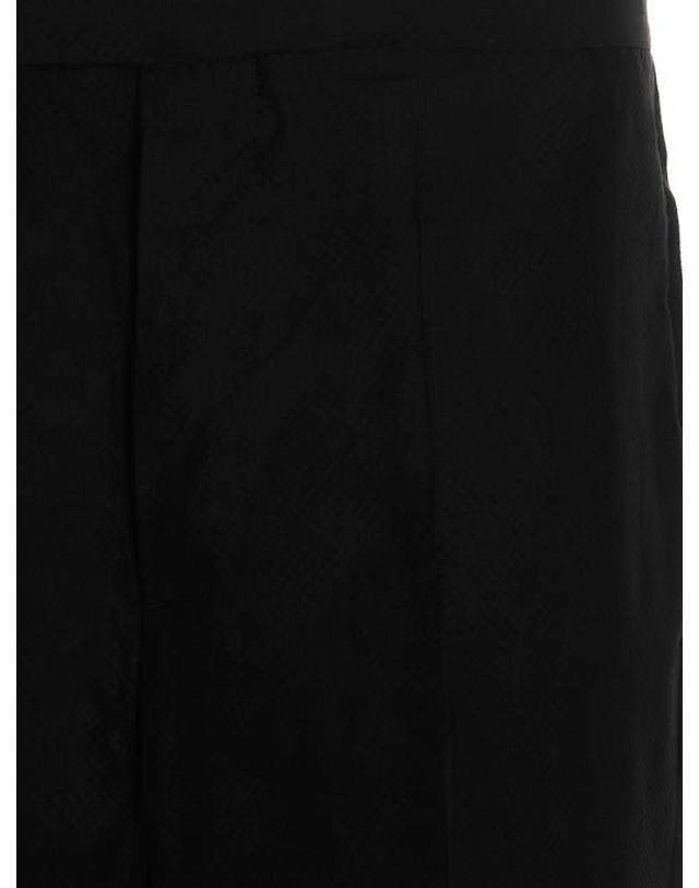사피오 [해외직구] 23SS 사피오 스트레이트 팬츠 N9MJACQUARD Black 착용컷