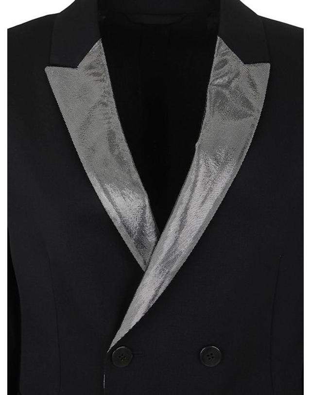 사피오 [해외직구] 23SS 사피오 미디 스커트 N2GABARDINESMOKINGBLACK 착용컷