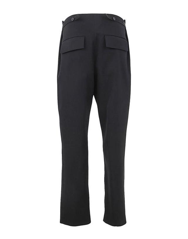 사피오 [해외직구] 23SS 사피오 스트레이트 팬츠 N88GABARDINEBLACK Black 착용컷