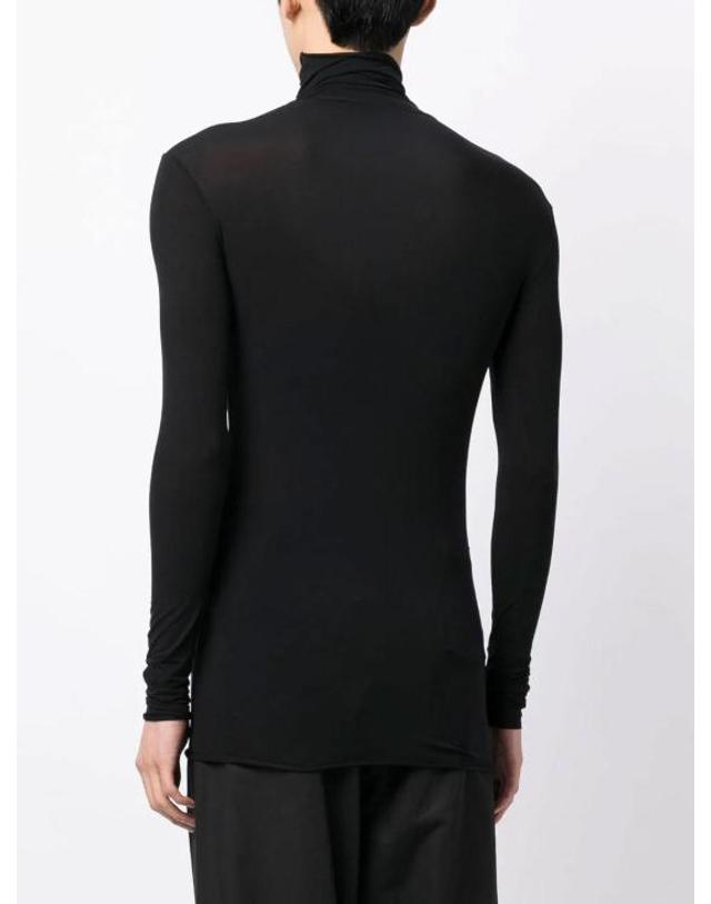 사피오 [해외직구] 23FW 사피오 긴팔 티셔츠 N11JERSEYBK Black 착용컷
