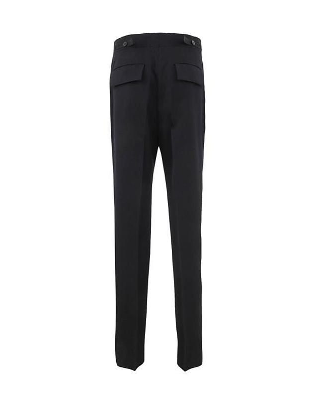 사피오 [해외직구] 23SS 사피오 스트레이트 팬츠 N9GABARDINESMOKINGD BLACK 착용컷