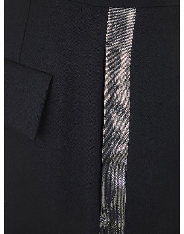 사피오 [해외직구] 23SS 사피오 스트레이트 팬츠 N9GABARDINESMOKINGD BLACK 착용컷