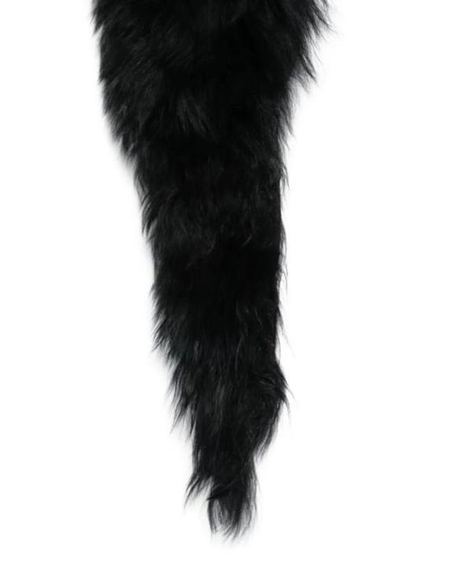 사피오 [해외직구] 25FW 사피오 머플러 스카프 N68ALPACA BLACK 착용컷