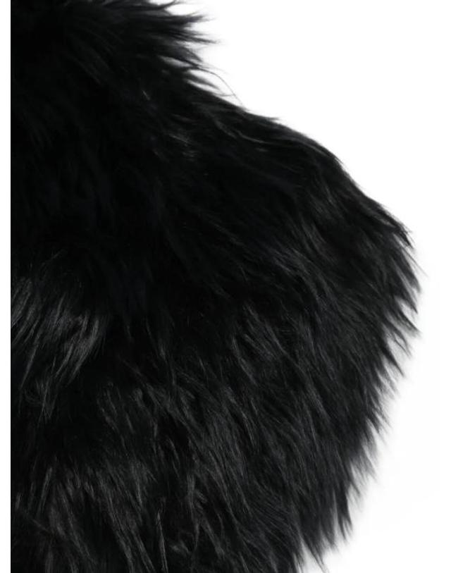 사피오 [해외직구] 25FW 사피오 머플러 스카프 N68ALPACA BLACK 착용컷