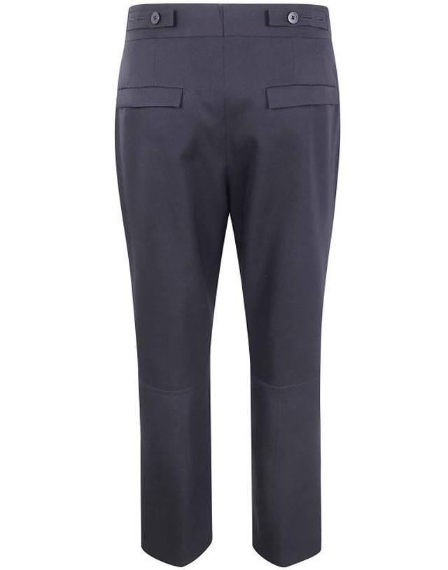 사피오 [해외직구] 25FW 사피오 스트레이트 팬츠 N8GABARDINE BLACK 착용컷