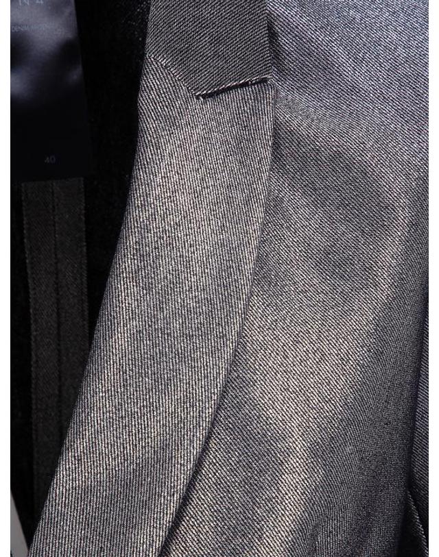 사피오 [해외직구] 26SS 사피오 수트 자켓 N4DENIM SILVER GREY 착용컷