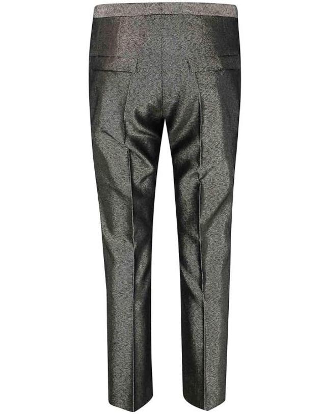 사피오 [해외직구] 25FW 사피오 스트레이트 팬츠 N07TDENIMGOLD METALLIC 착용컷