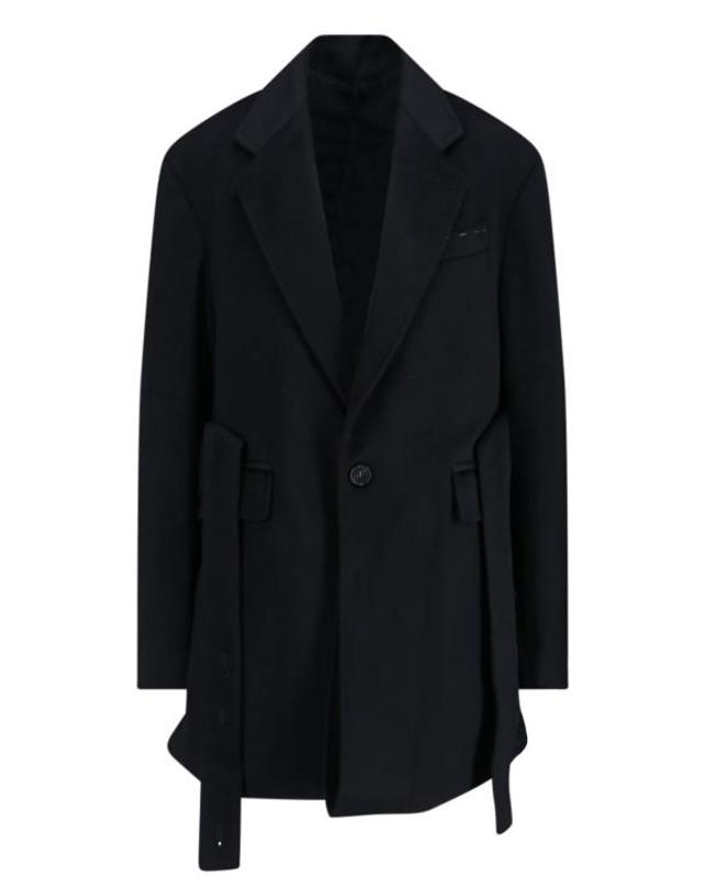 셋추 [해외직구] 25FW 셋추 코트 U252C029W014 BLACK Black 착용컷