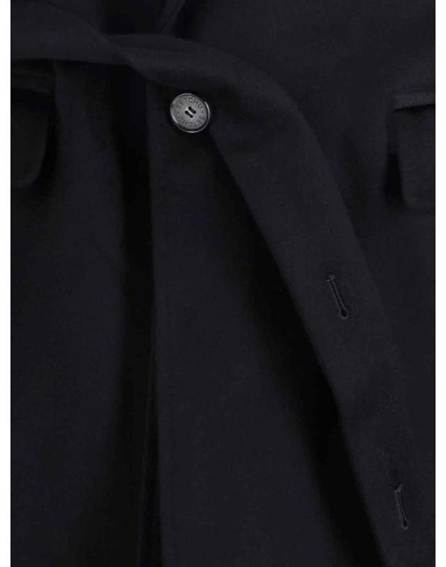셋추 [해외직구] 25FW 셋추 코트 U252C029W014 BLACK Black 착용컷