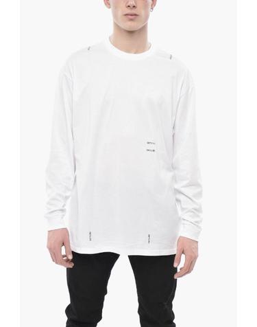 [해외직구] 셋추 긴팔 티셔츠 U222T004C001 WHITE
