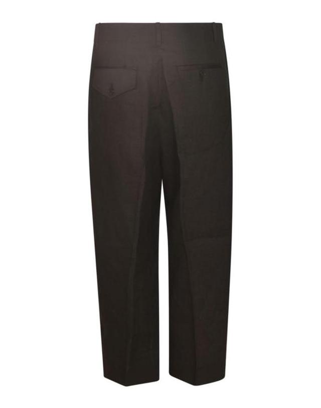 셋추 [해외직구] 24SS 셋추 스트레이트 팬츠 U241P009L009BLACK Black 착용컷