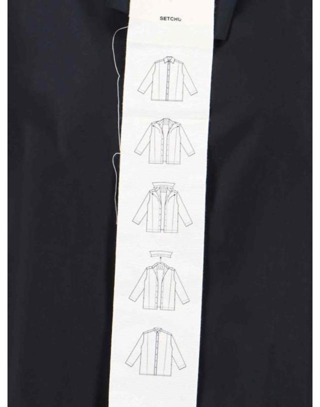 셋추 [해외직구] 25FW 셋추 블라우스 U001H001P001BLACK Black 착용컷