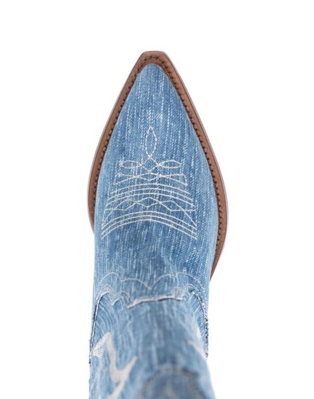 소노라 [해외직구] 24SS 소노라 부츠 SANTAFE35 JEANSLIGHTBLUE LIGHT BLUE 착용컷