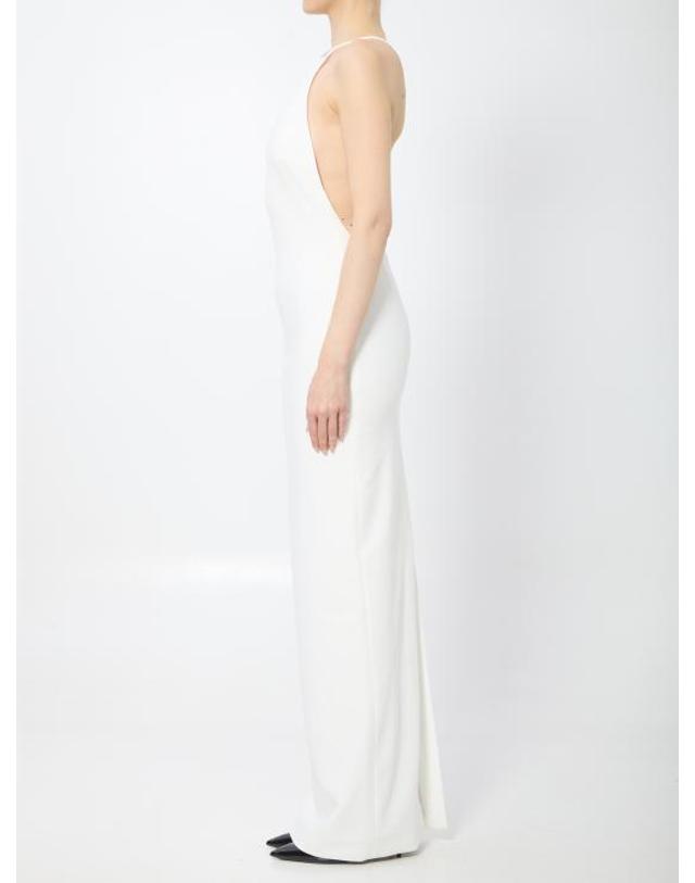 솔라스런던 [해외직구] 26SS 솔러스런던 롱 원피스 OS47008 WHITE 착용컷