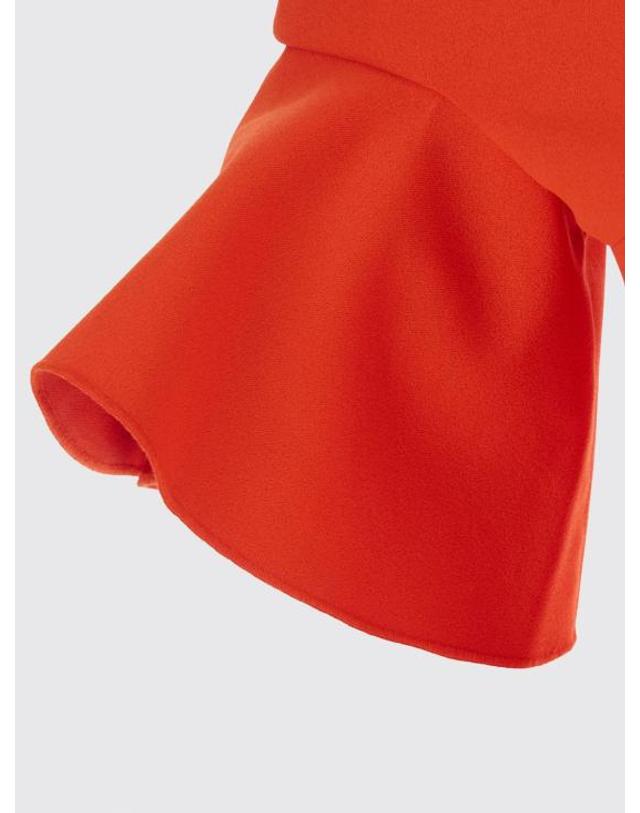 솔라스런던 [해외직구] 26FW 솔러스런던 롱 원피스 OS46003 SCARLET Red 착용컷