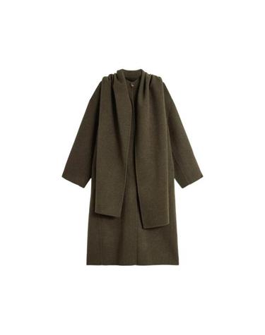 [해외직구] 26FW 쉐르 핀 코트 MAN0163 FINN KAKI GREEN