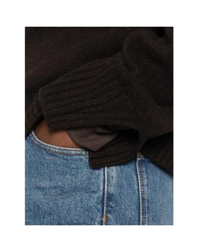 쉐흐 [해외직구] 26FW 쉐르 자켓 PUL0079 WILL CHOCO BROWN 착용컷