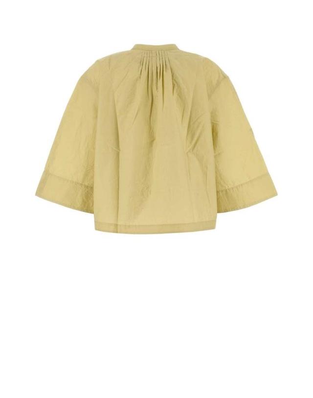 쉐흐 [해외직구] 25SS 쉐르 셔츠 CHE1525 VER4224W YELLOW 착용컷