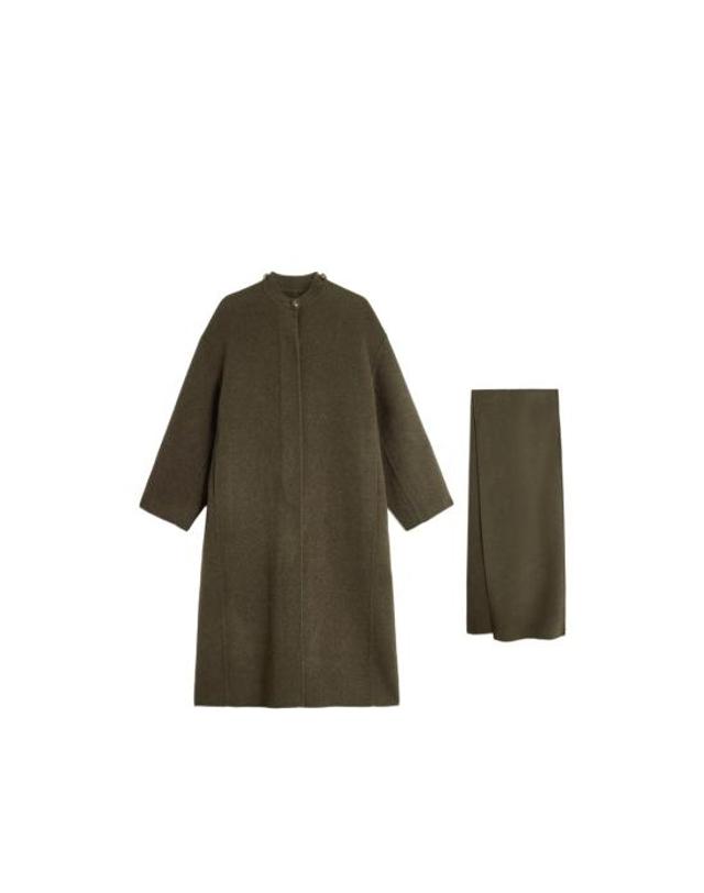쉐흐 [해외직구] 26FW 쉐르 핀 코트 MAN0163 FINN KAKI GREEN 착용컷