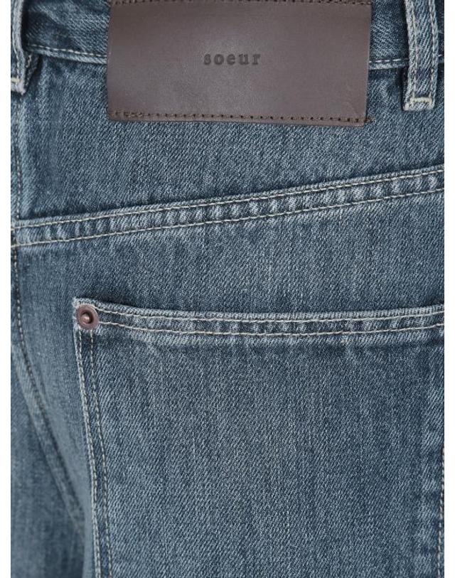 쉐흐 [해외직구] 26FW 쉐르 숏팬츠 SHO1199JOYCE JEANSJEA0326W Blue 착용컷