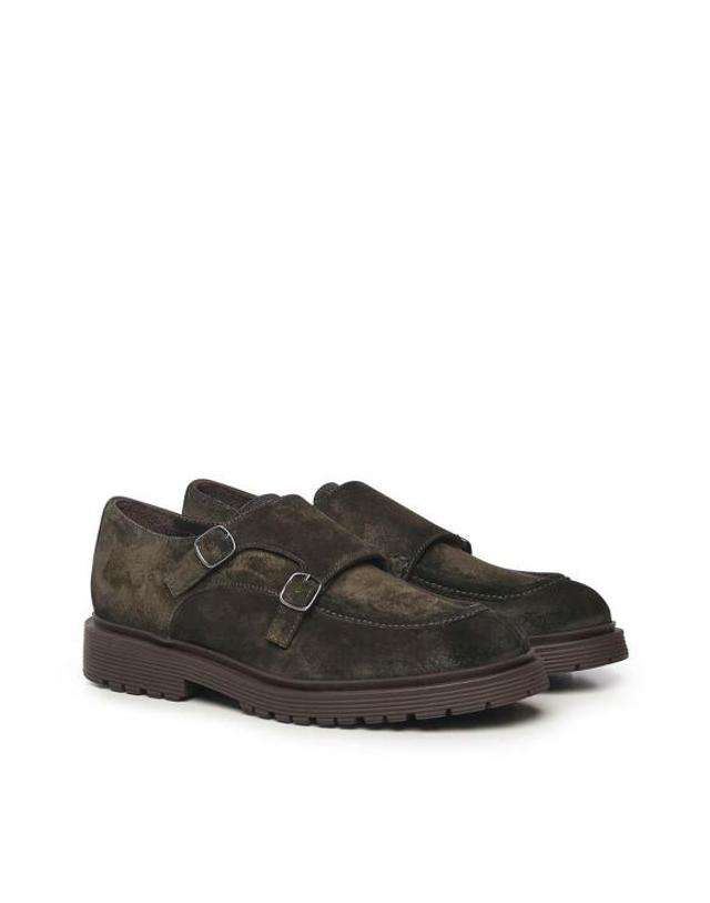 스투르리니 [해외직구] 25FW 스투르리니 로퍼 56004CAMOUFLAGE Brown 착용컷