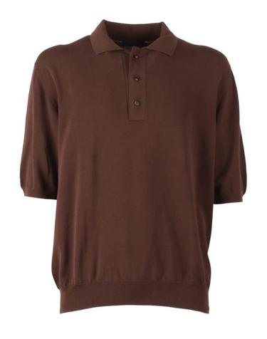 [해외직구] 26SS 슬로웨어 폴로 티셔츠 810332ZY318 Brown
