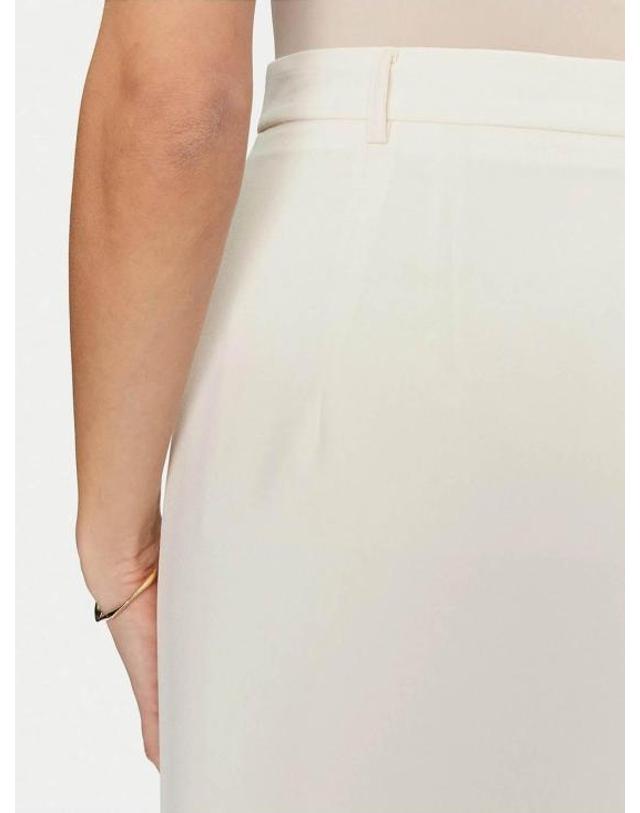 시모나 코르셀리니 [해외직구] 25SS 시모나 코르셀리니 미디 스커트 P25CPGO01501V0359 WHITE 착용컷