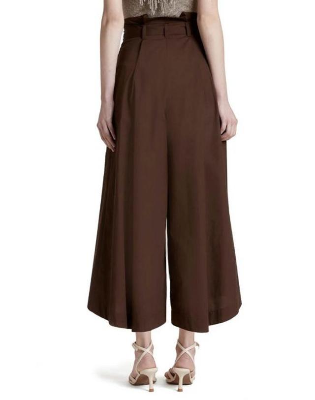 시모나 코르셀리니 [해외직구] 26SS 시모나 코르셀리니 스트레이트 팬츠 P26CPPGC0102V0771 Brown 착용컷