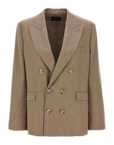 [해외직구] 24FW 안다마네 수트 자켓 T163007ATNV115SANDMELANGE Beige