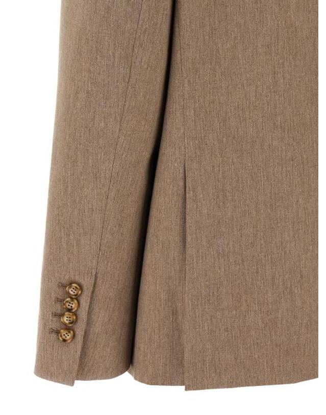 안다만 [해외직구] 24FW 안다마네 수트 자켓 T163007ATNV115SANDMELANGE Beige 착용컷