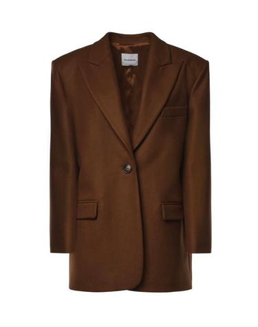 [해외직구] 26FW 안다마네 수트 자켓 T202030A TNW057418 TOBACCO
