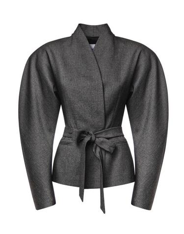 [해외직구] 26FW 안다마네 자켓 T203064B TNP269897 GREY BLACK