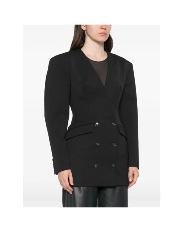 안다만 [해외직구] 26FW 안다마네 수트 자켓 T200109A TNW070 BLACK 착용컷