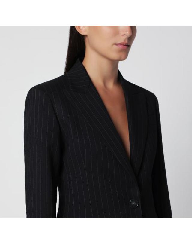 안다만 [해외직구] 26FW 안다마네 수트 자켓 T203029BTNW069 Black 착용컷