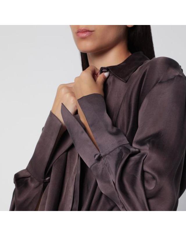 안다만 [해외직구] 26FW 안다마네 블라우스 T200953ATNV147 RN BURGUNDY 착용컷