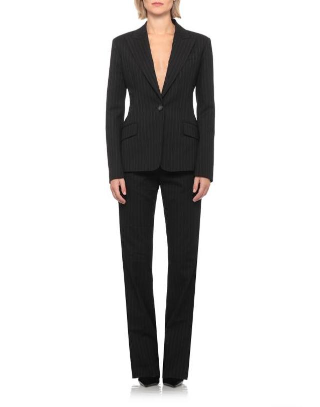 안다만 [해외직구] 26FW 안다마네 수트 자켓 T203029B TNW069833 BLACK 착용컷
