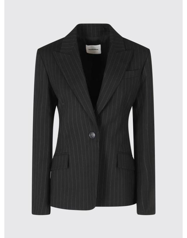 안다만 [해외직구] 26FW 안다마네 수트 자켓 T203029BTNW069 833 Black 착용컷