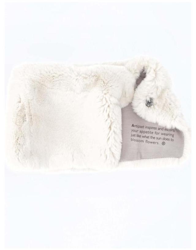 안티파스티 [해외직구] 26SS 안티파스티 머플러 스카프 KU57RIVORY White 착용컷