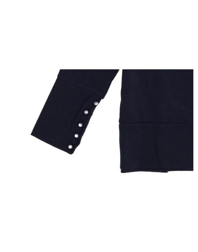 안티파스티 [해외직구] 26SS 안티파스티 긴팔 티셔츠 KNT210BNAVY Dark Blue 착용컷
