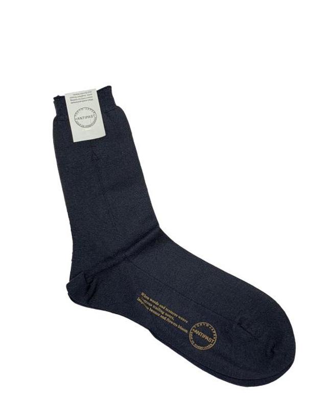 안티파스티 [해외직구] 26SS 안티파스티 양말 ANP58GREY NAVY 착용컷