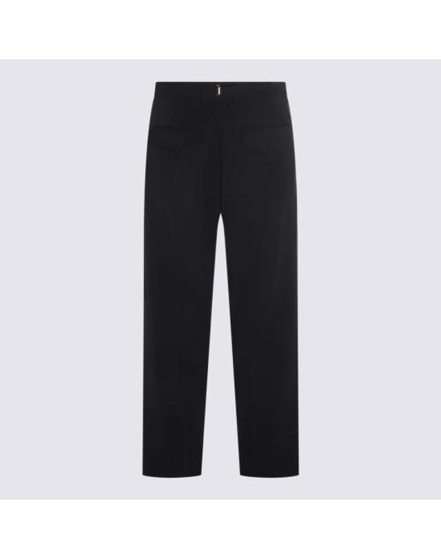 앤앤07 [해외직구] 26FW 엔엔07 스트레이트 팬츠 2560000046 20A DEEP NAVY 착용컷