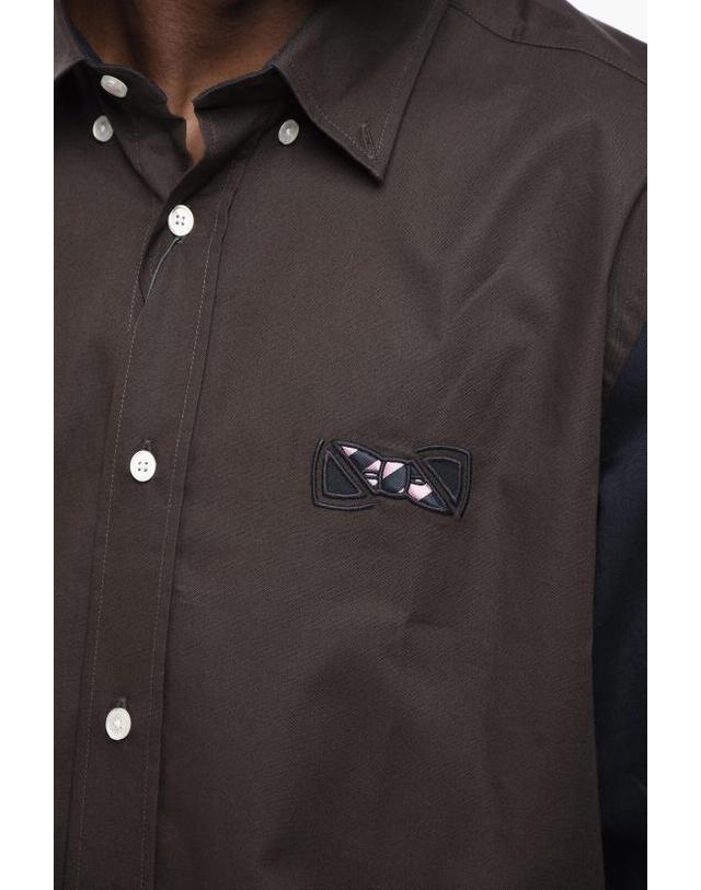 에덴 파크 [해외직구] 에덴 파크 긴팔 셔츠 H24CHECL0033 MAF1 Brown 착용컷