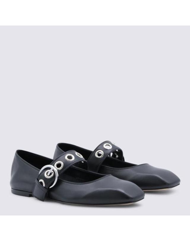 에이디 [해외직구] 26SS 에이드 플랫 슈즈 A11FLRKLS08FL159 800 BLACK 착용컷