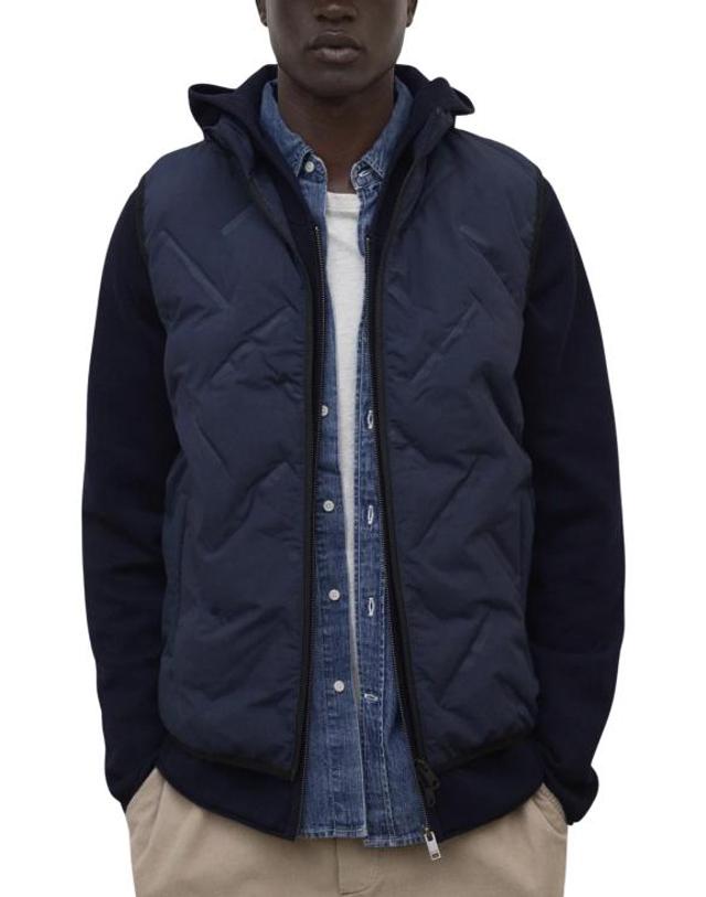 에콜프 [해외직구] 26FW 에콜프 패딩 조끼 MCMGAJKSANTO0775W26 161 NAVY 착용컷