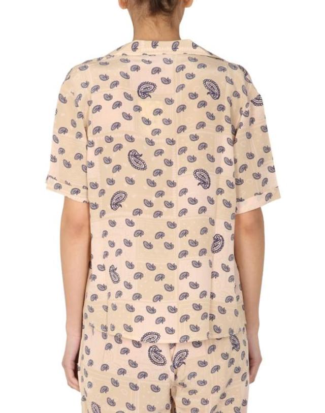 에트르 세실 [해외직구] 22SS 에뜨르 쎄실 셔츠 PAISLEY SSHRT PEARLPAISLEY Neutrals 착용컷
