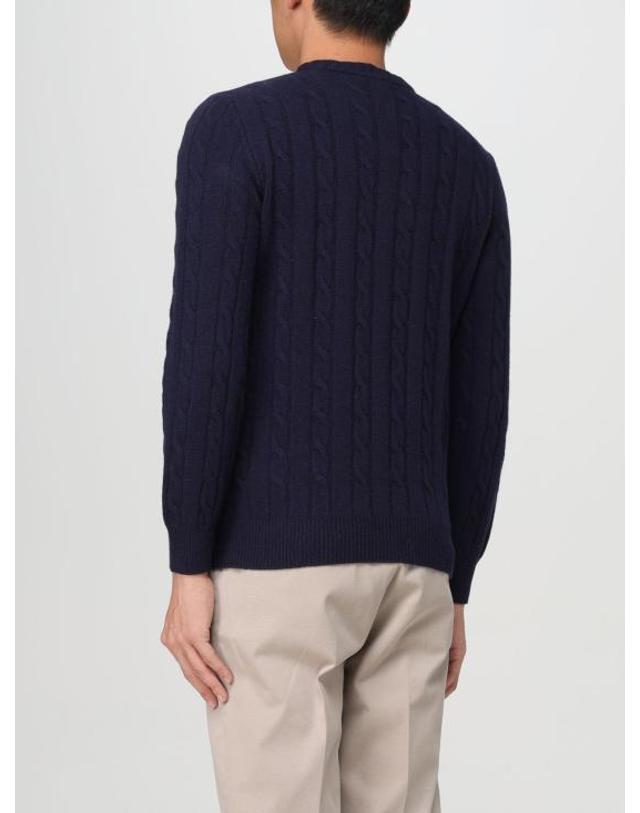 엑스씨 [해외직구] 24FW 엑스씨 스웨터 1220 MODIFICATO UNITO 49 824 Blue 착용컷