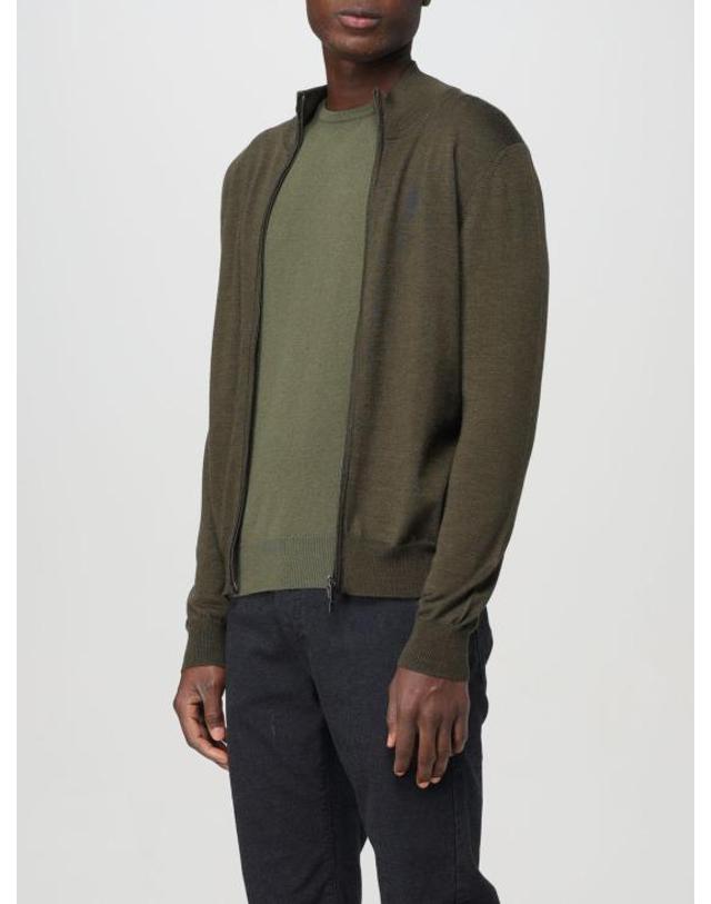 엑스씨 [해외직구] 24FW 엑스씨 집업 니트 511 19 2432 Military 착용컷