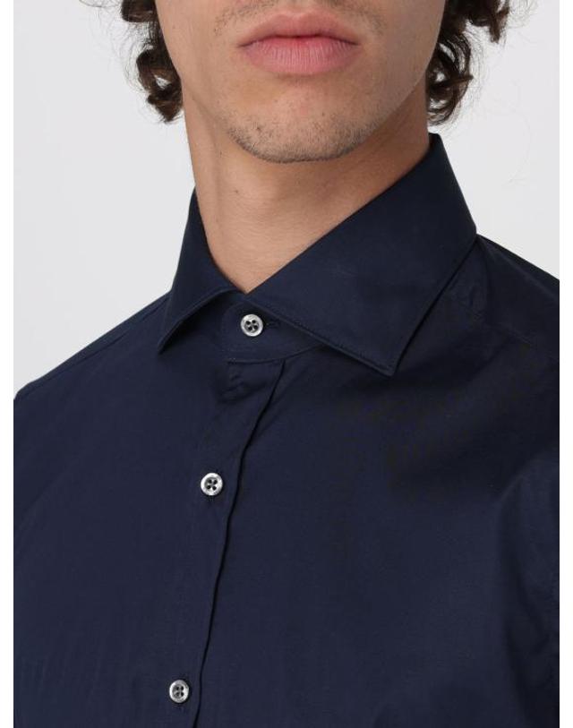 엑스씨 [해외직구] 24SS 엑스씨 긴팔 셔츠 P64B438 GHC11 2 Blue 착용컷