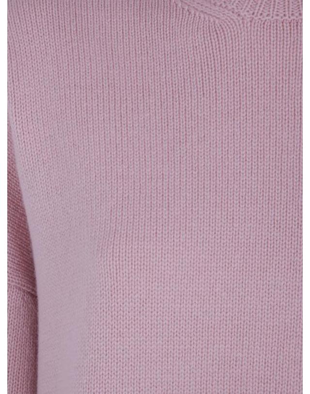 엠알지 [해외직구] 26FW 엠알지 스웨터 FW260186 0515 PINK PURPLE 착용컷